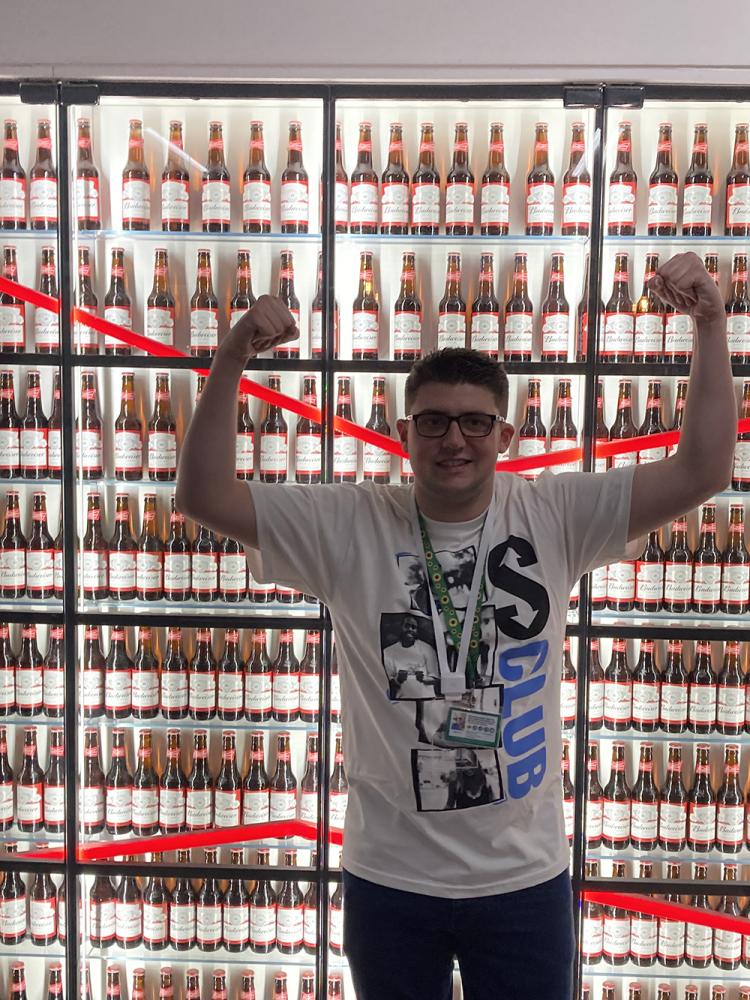 Tyler Ody had the time of his life