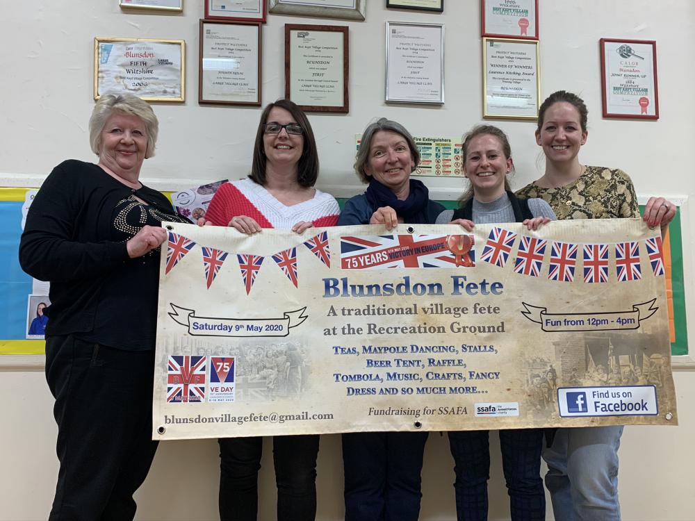 Blunsdon Village Fete In celebration of VE Day 75 to take place in May