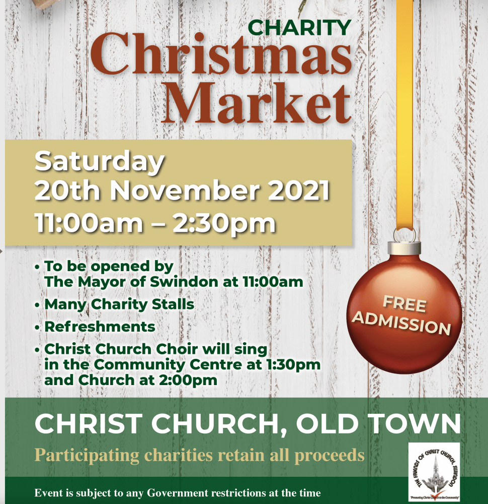 Swindon's Christ Church Christmas Market to go ahead this year