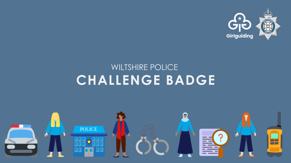 Girlguiding embraces problem solving and teamwork at Wiltshire Police headquarters.