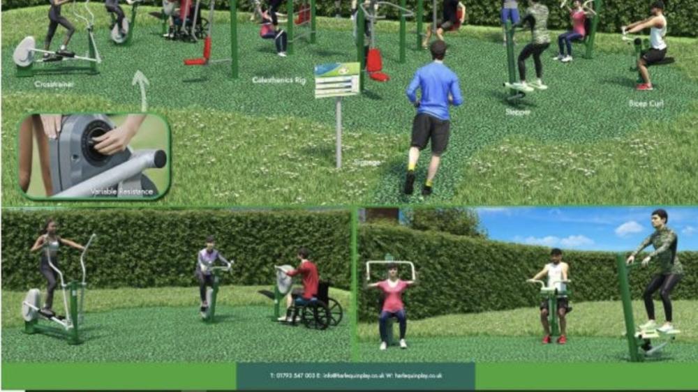 New outdoor gym facility for North Swindon
