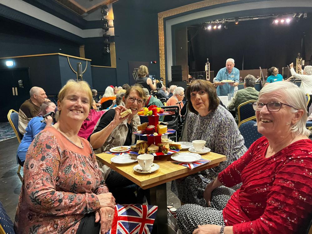 Elderly Swindon residents and their carers enjoyed the day out