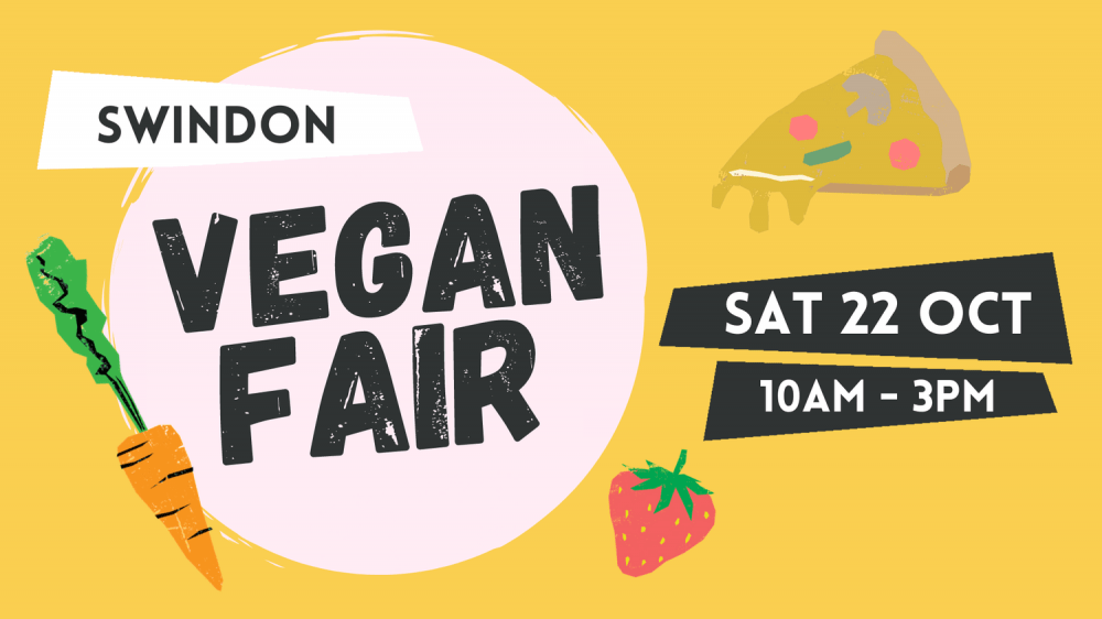 Vegan fair coming to Swindon Hub this October