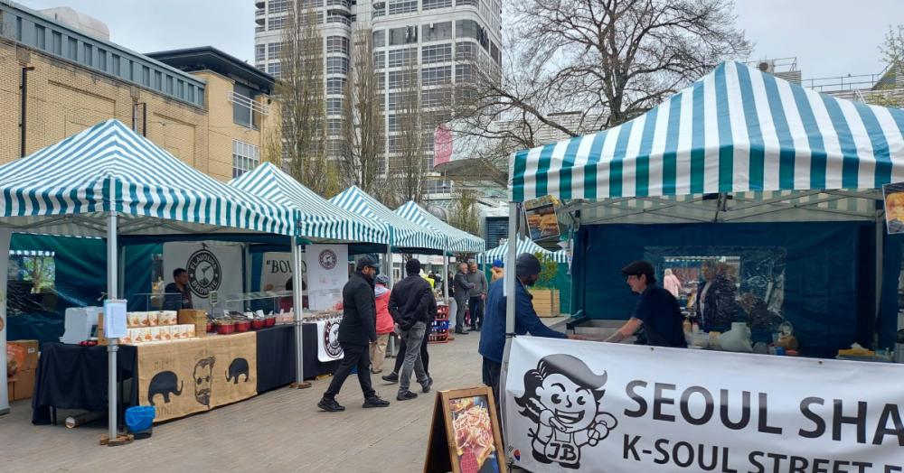 Town Centre market at Wharf Green launched