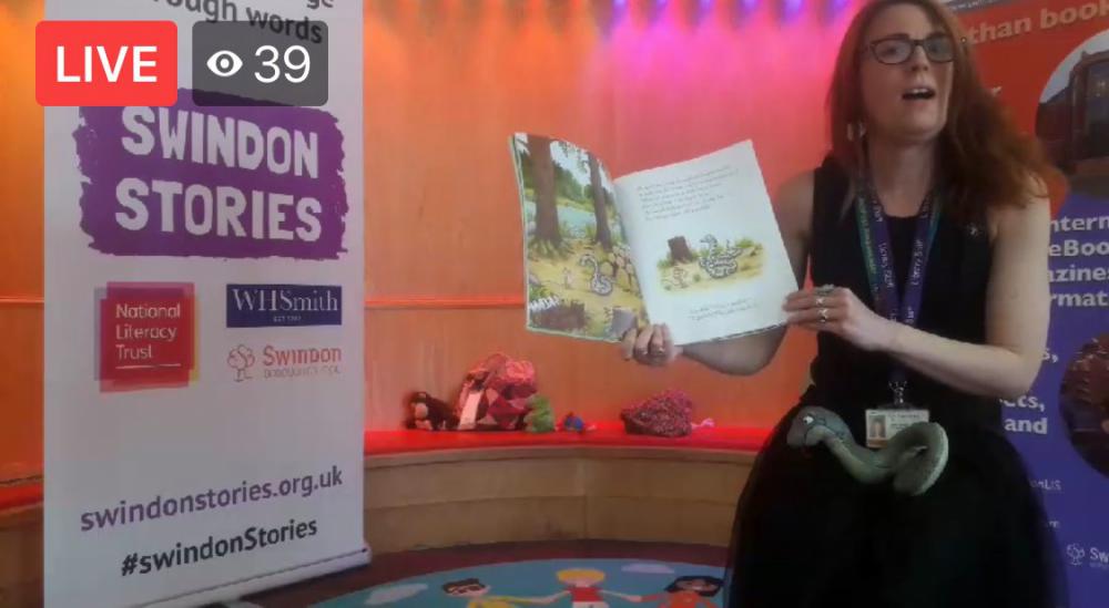 Tune in at 11am for a special story and rhyme session for children from