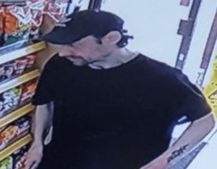 Police issue image following Swindon bike theft