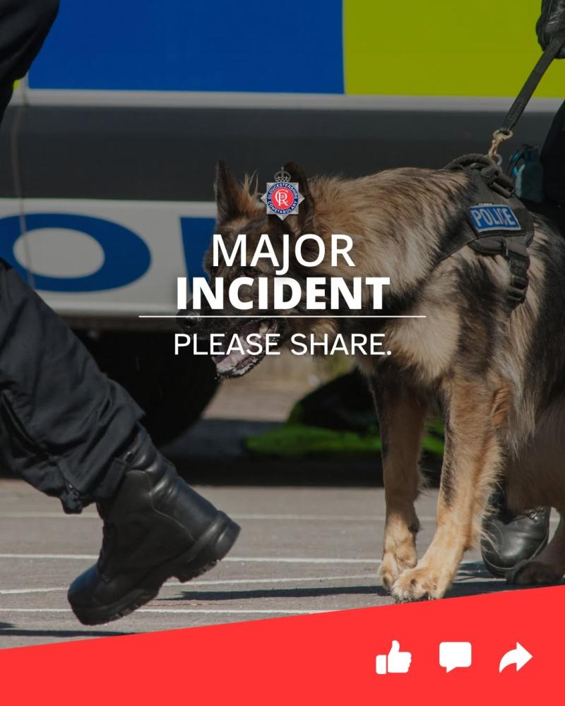 The police are appealing for the public to share the alert with friends and loved ones