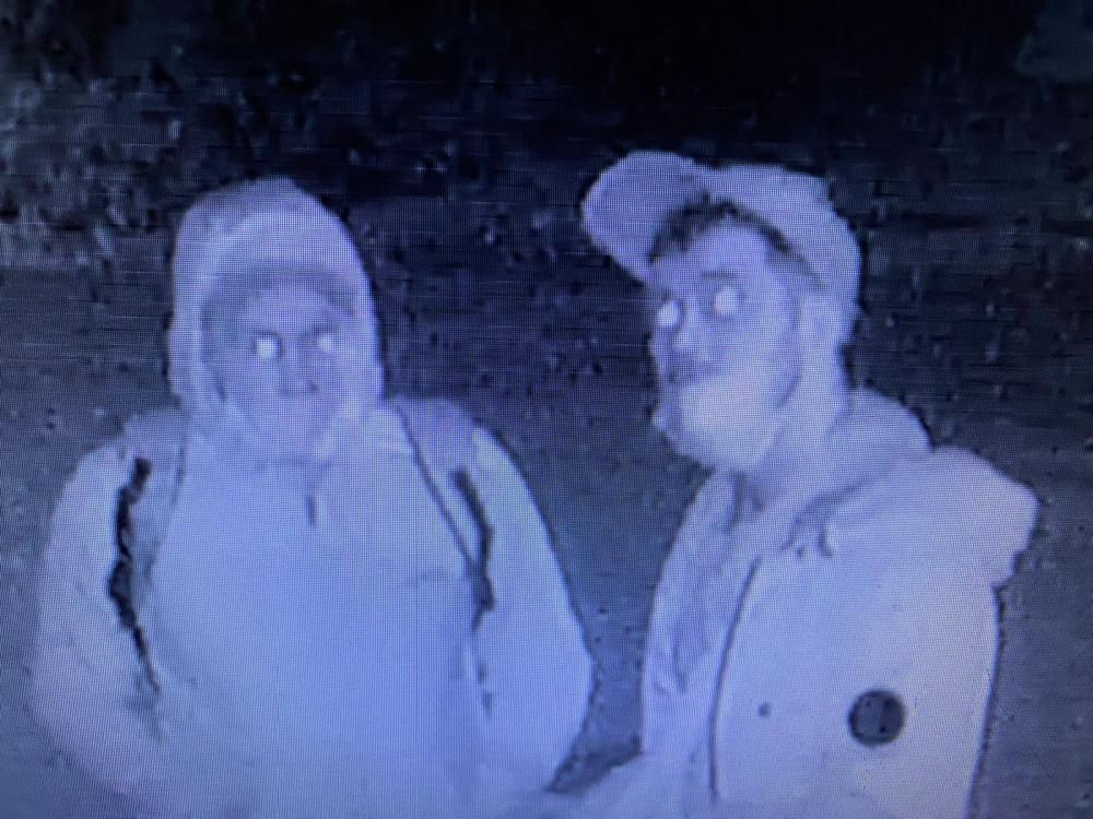The police want to speak to the people caught by a CCTV camera in Ensor Close