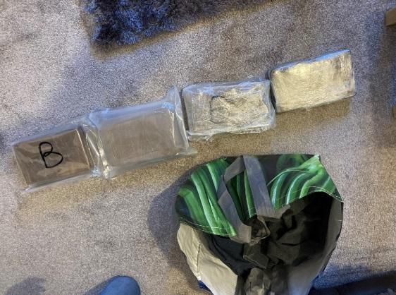 Some of the drugs seized