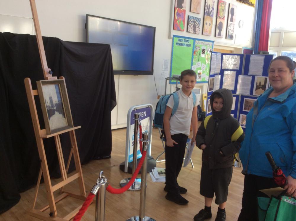 L.S. Lowry paintings inspire Swindon schoolchildren
