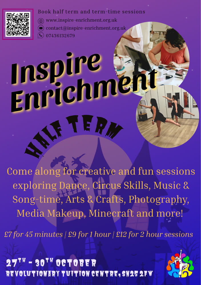 Keep the kids entertained this half-term with Inspire Enrichment 