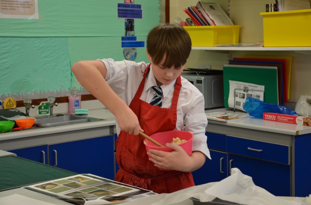 Competitor Bradley in action