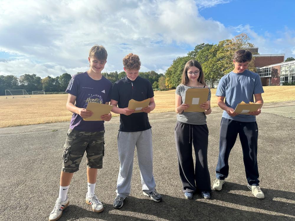 Eddie, Roman, Grace and Callum