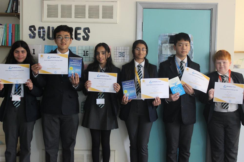 Young maths whizzes achieve best ever results in Junior Maths Challenge   