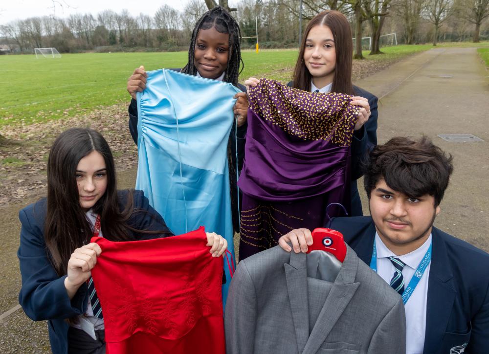 Swindon secondary school starts preparations for a stylish prom with donation initiative