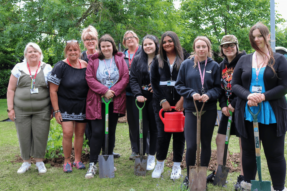 New College Swindon launches green initiative with ‘The Big Dig’