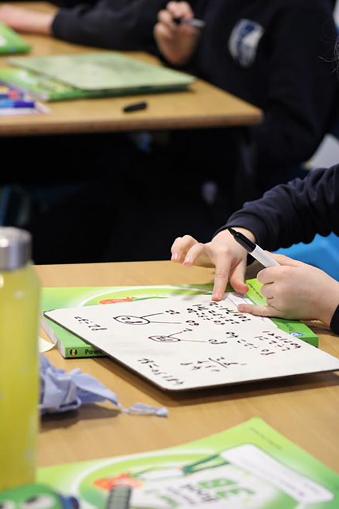 Swindon junior school invites parents for a maths lesson