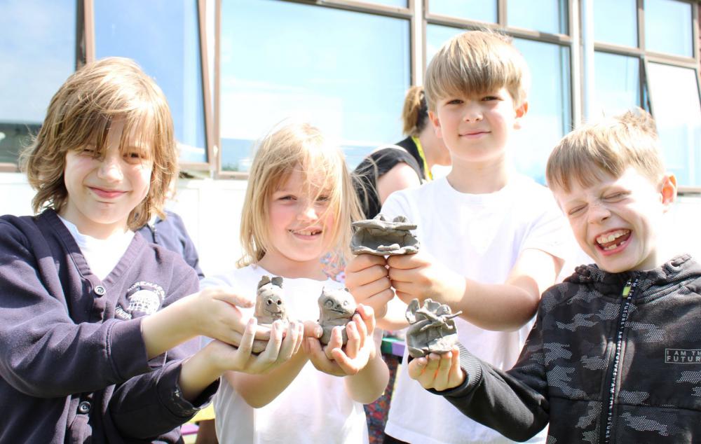 Noremarsh pupils are a potter's delight
