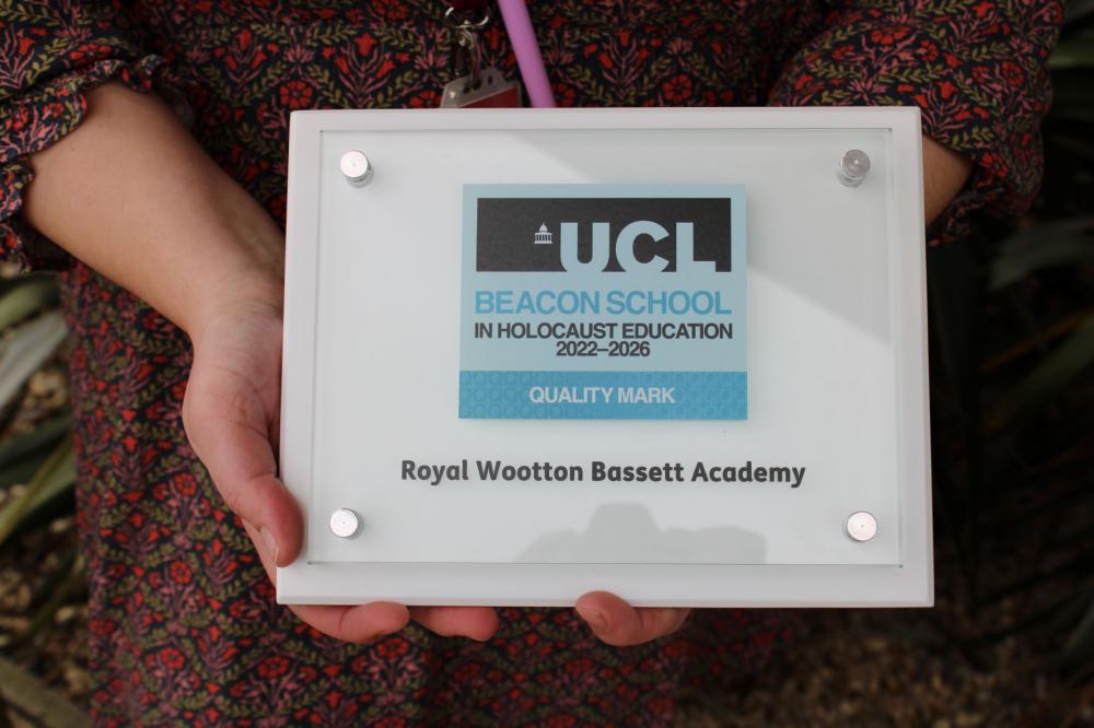 Local academy first in England to gain reaccreditation for commitment to Holocaust Education 