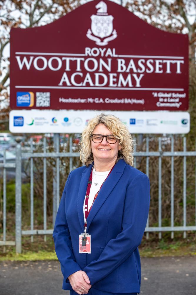 Royal Wootton Bassett Academy headteacher Anita Ellis