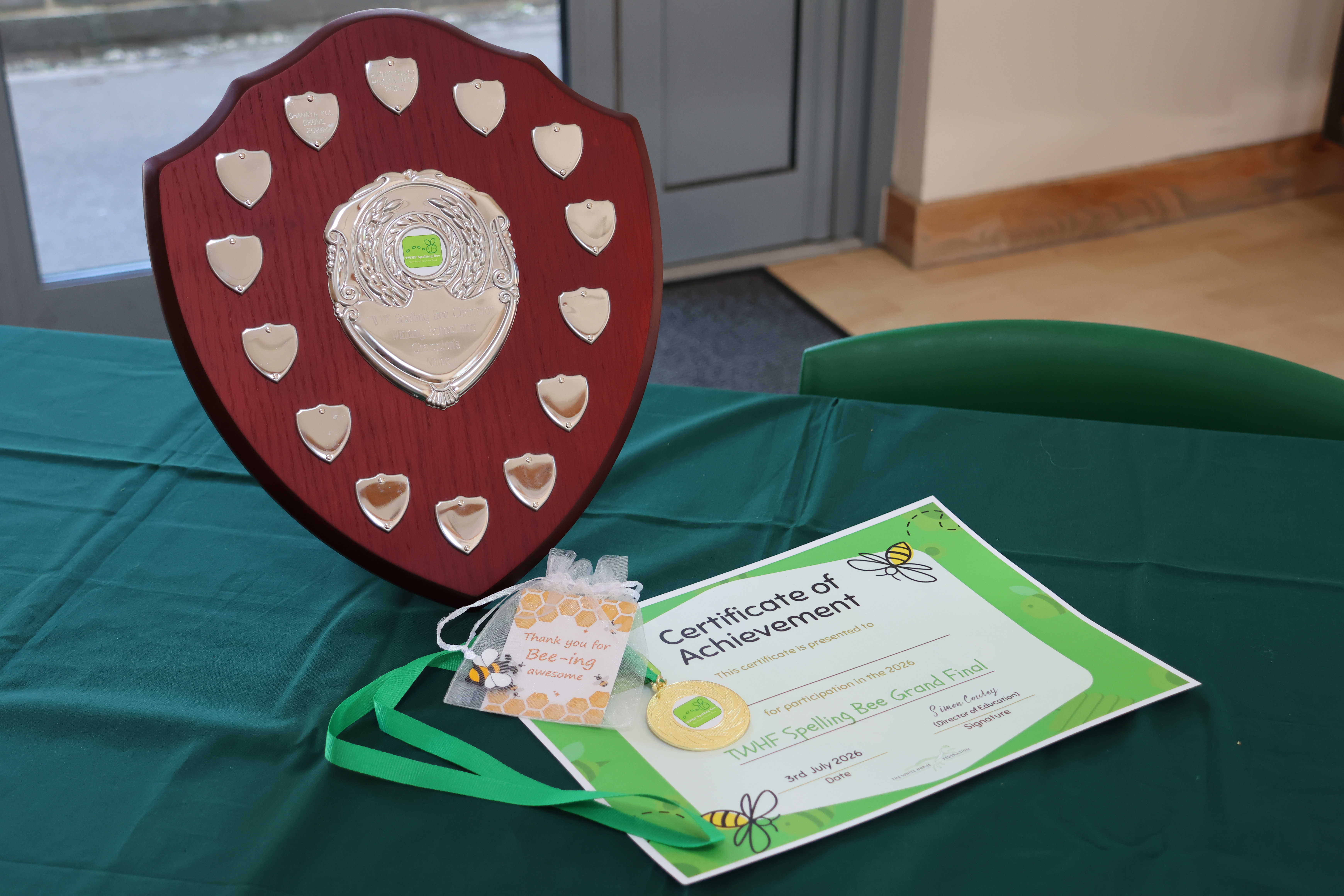 Spelling bee grand final at Swindon primary school