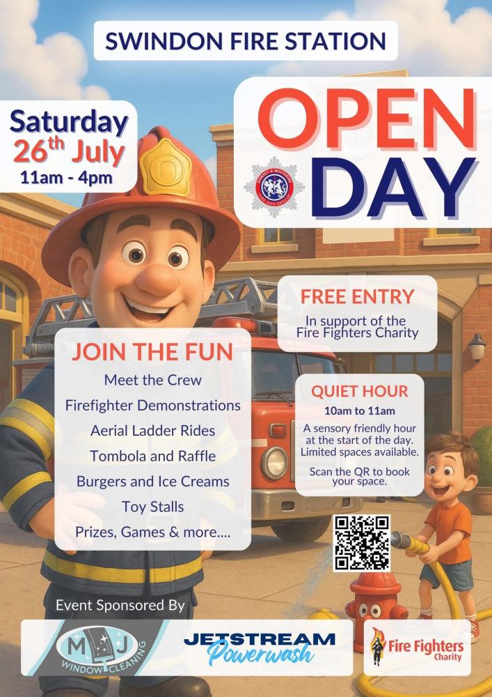 Swindon Fire Station charity open day