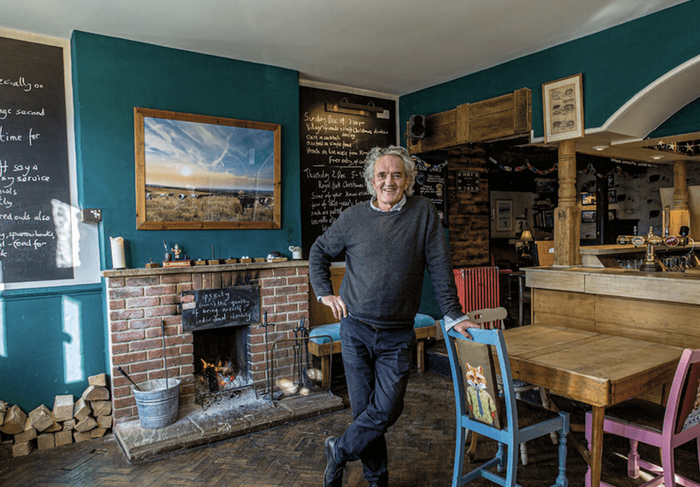 Tim Finney, co-owner of Helen Browning's Royal Oak in Bishopstone