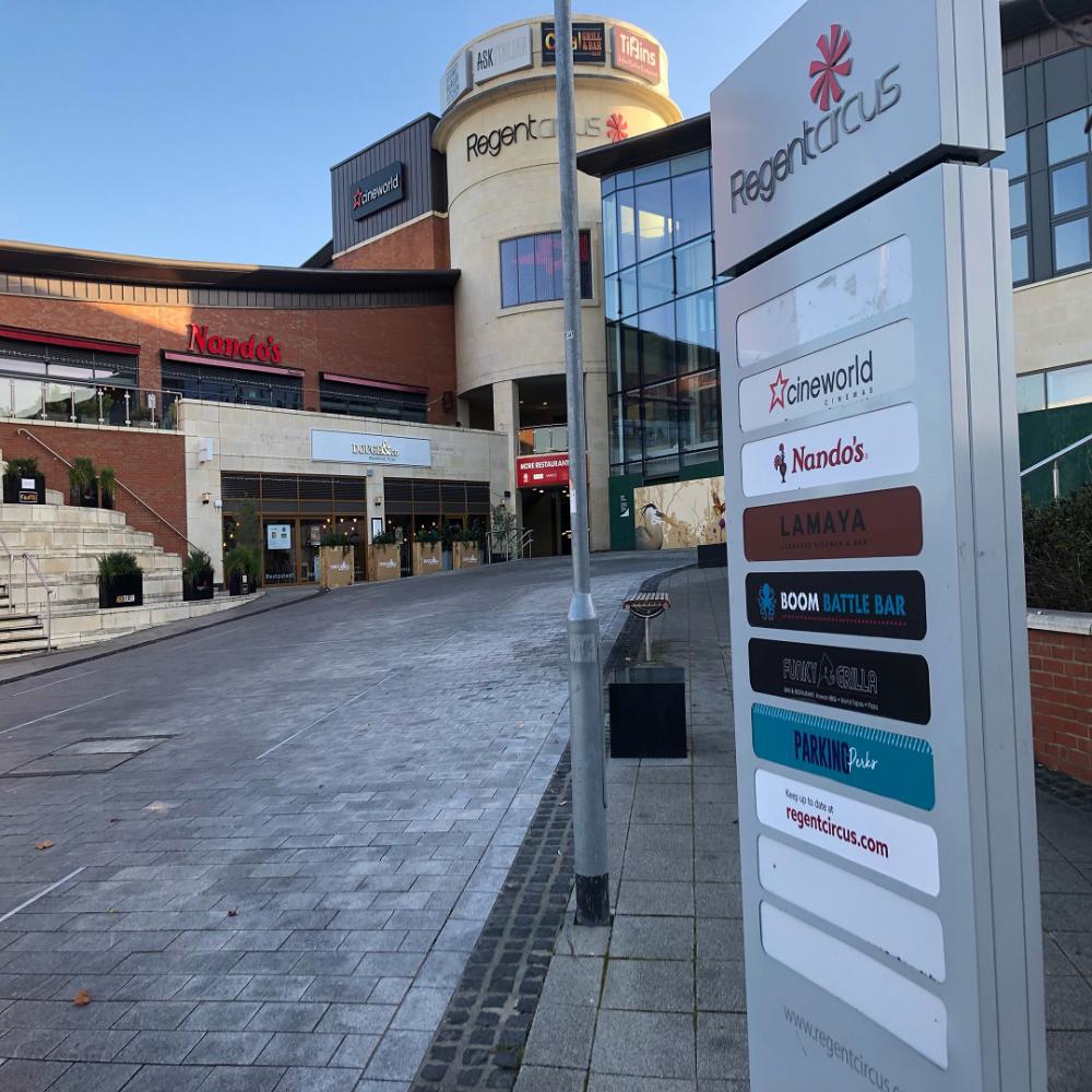 The meeting will be held at the Regent Circus Development near the fomer Morrisons supermarket