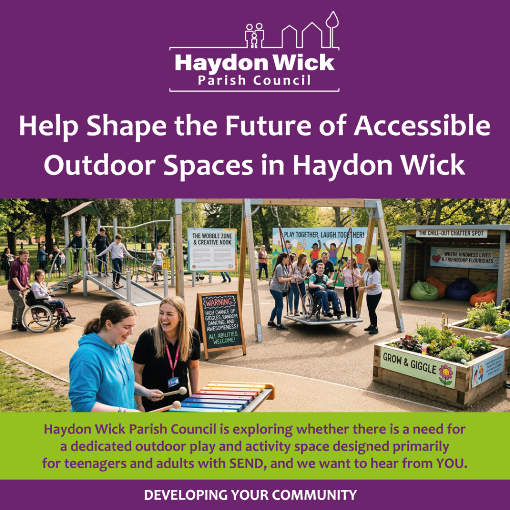 Parish council seeks views on accessible space for people with SEND