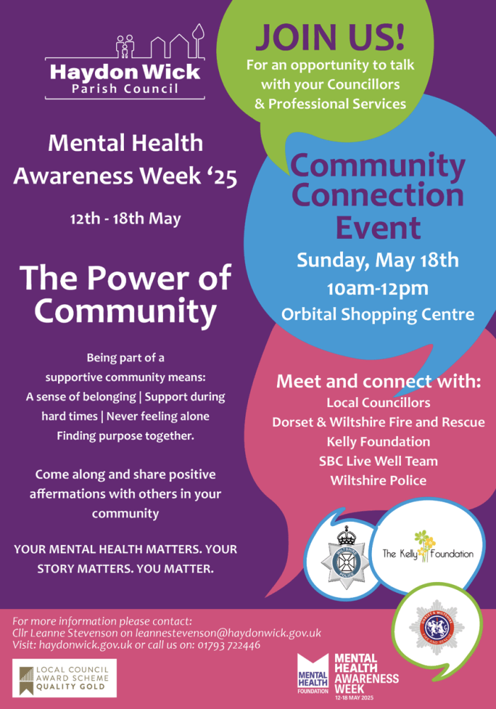 Parish council's continued support for vital mental health charity
