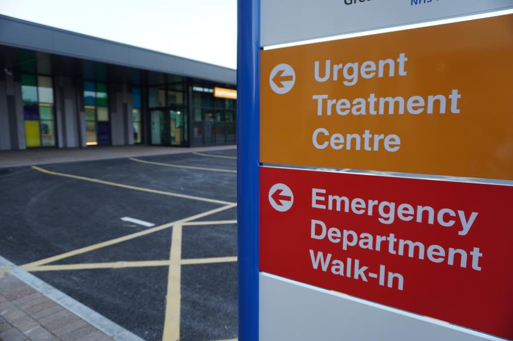 GWH urgent walk-in patients reminded to use correct entrance