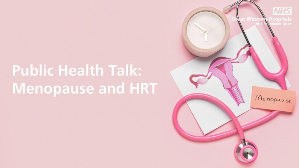 GWH to hold a virtual public health talk focusing on the menopause and HRT