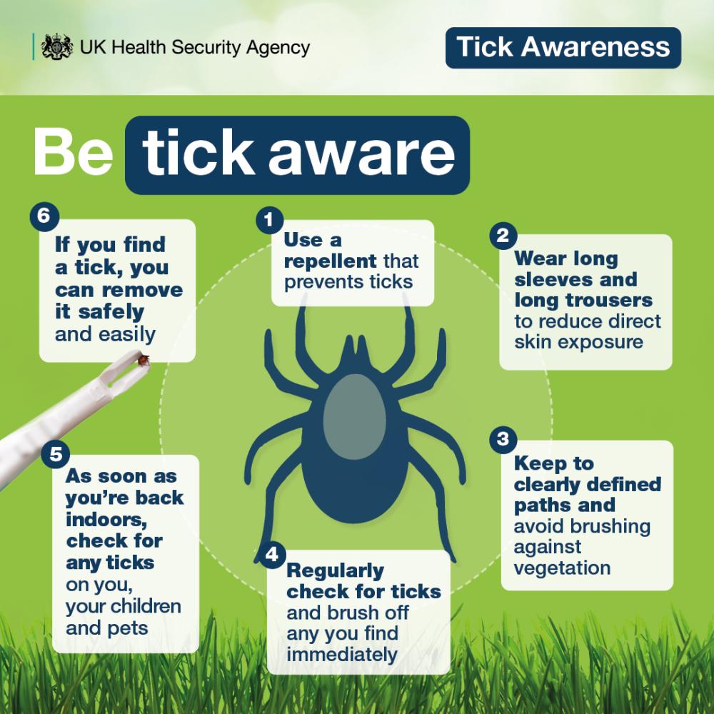 South West records nearly 300 Lyme disease cases in 2025