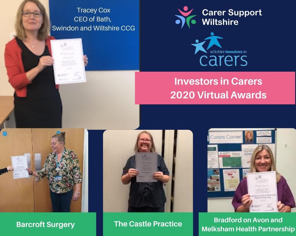 Awards Presented To Wiltshire Gp Surgeries With Best Support For Unpaid Carers