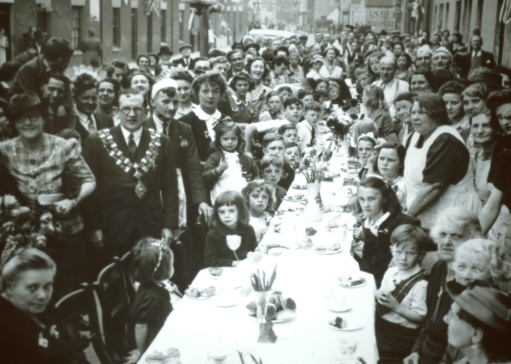 VE Day celebrations at Westcott Place 1945 Pic credit: Swindon Museum and Art Gallery  