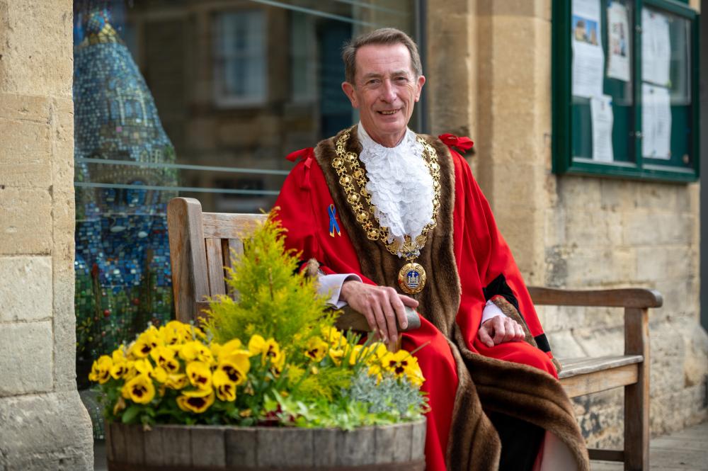 Mayor of Malmesbury Cllr Stephen James