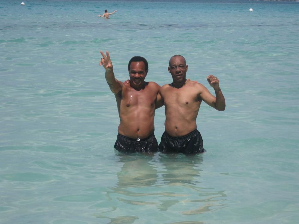 David, left, and John Bradshaw