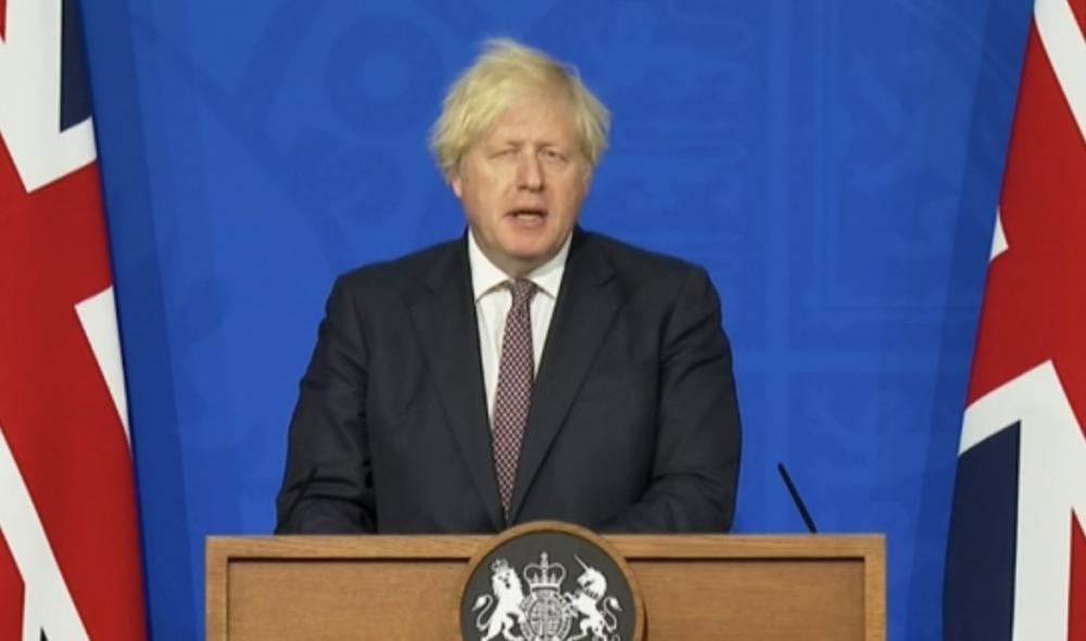 Prime Minister Boris Johnson outlined a five-point plan