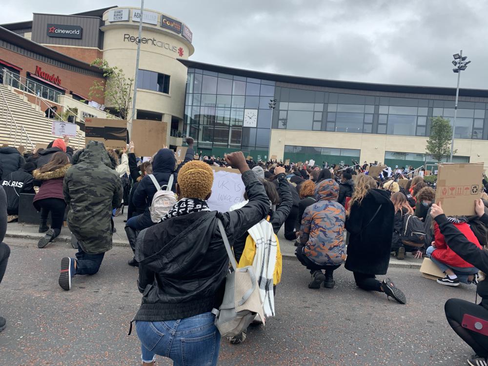 GALLERY: Hundreds Turn Out For Black Lives Matter Protest In Swindon