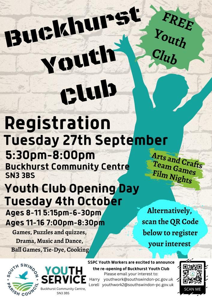 Parish Council announce reopening of Buckhurst Youth Club