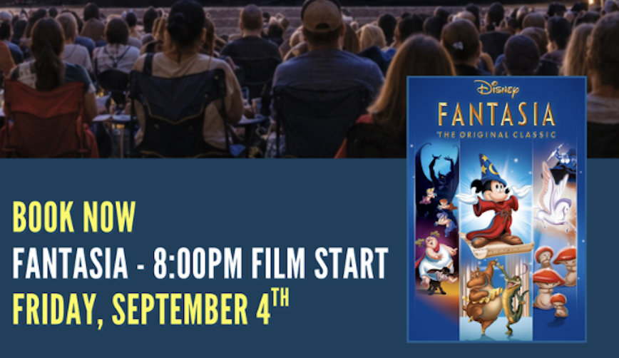 Wizard of Oz and Fantasia to screen at Town Gardens Bowl