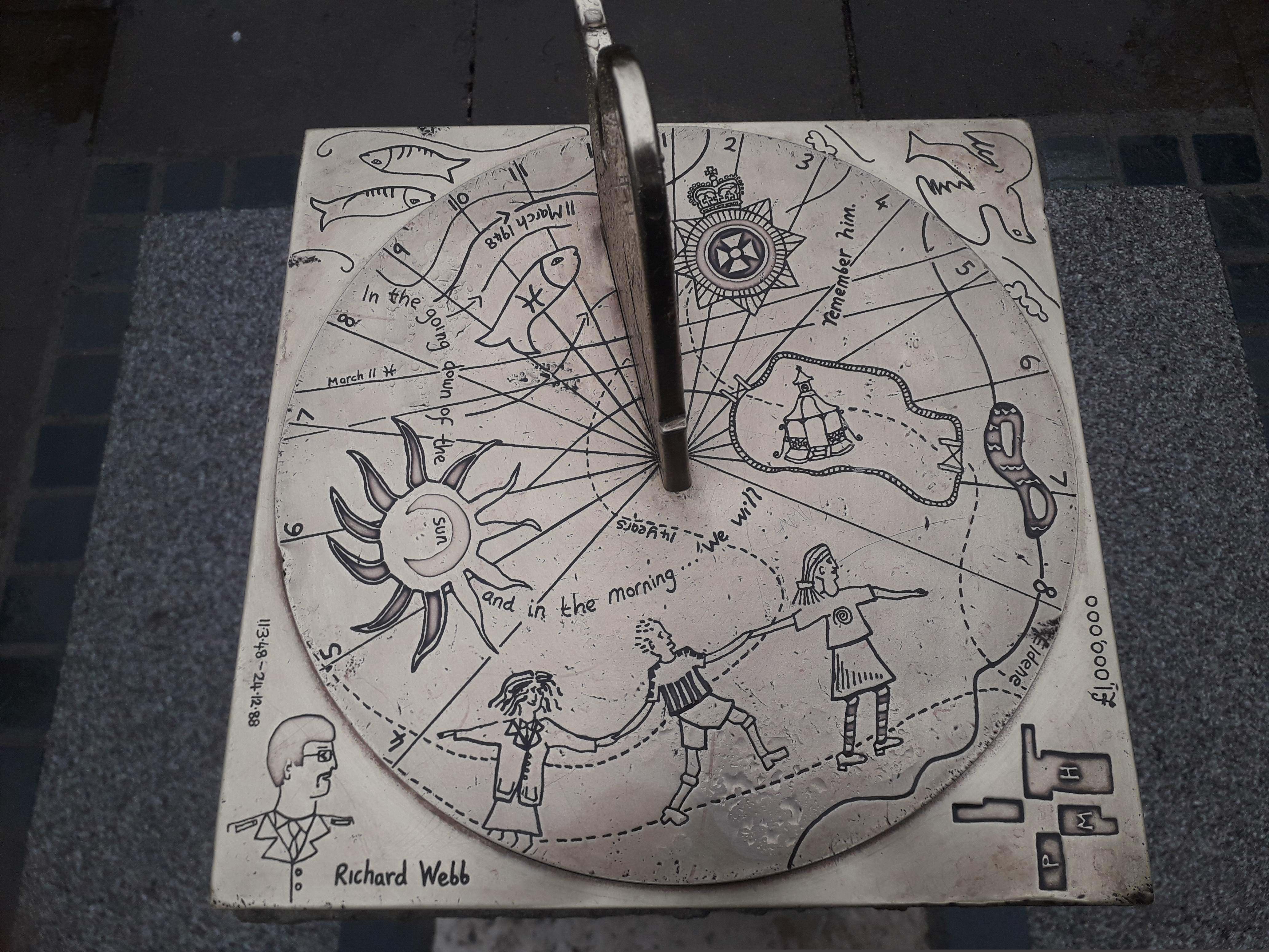 The intricate designs can be appreciated once more
