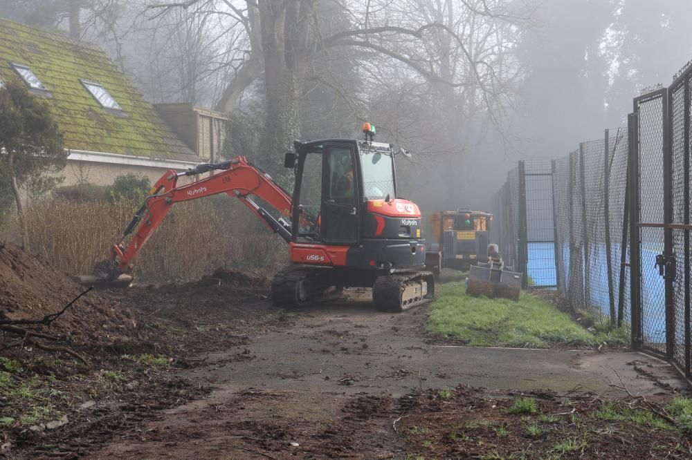 Major drainage project at much-loved Old Town tennis courts
