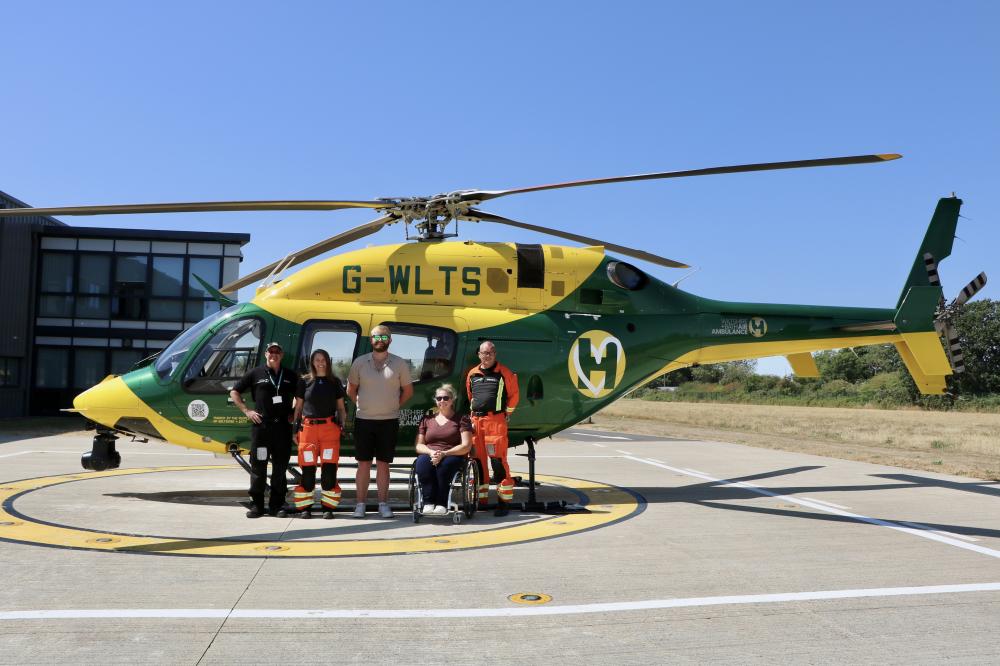 Wroughton-based Paralympian made Air Ambulance Ambassador