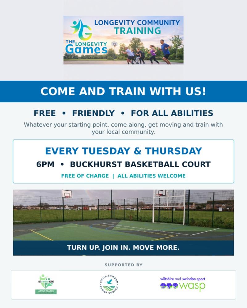 Free Longevity Games fitness training