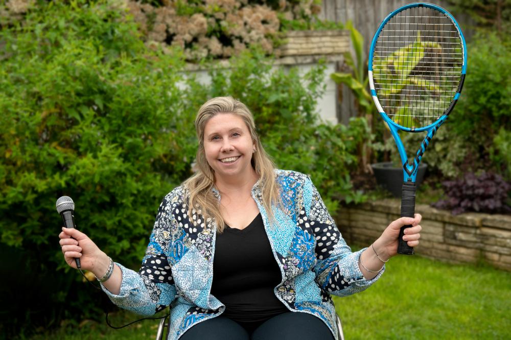 Wroughton-based Paralympian marks a decade of commentating