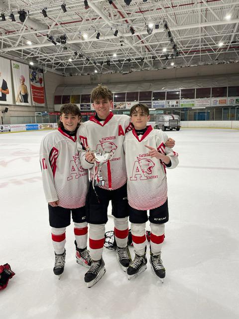 From Left:  Cal Forshee, Luca Kirk-Browne, Oscar Forshee