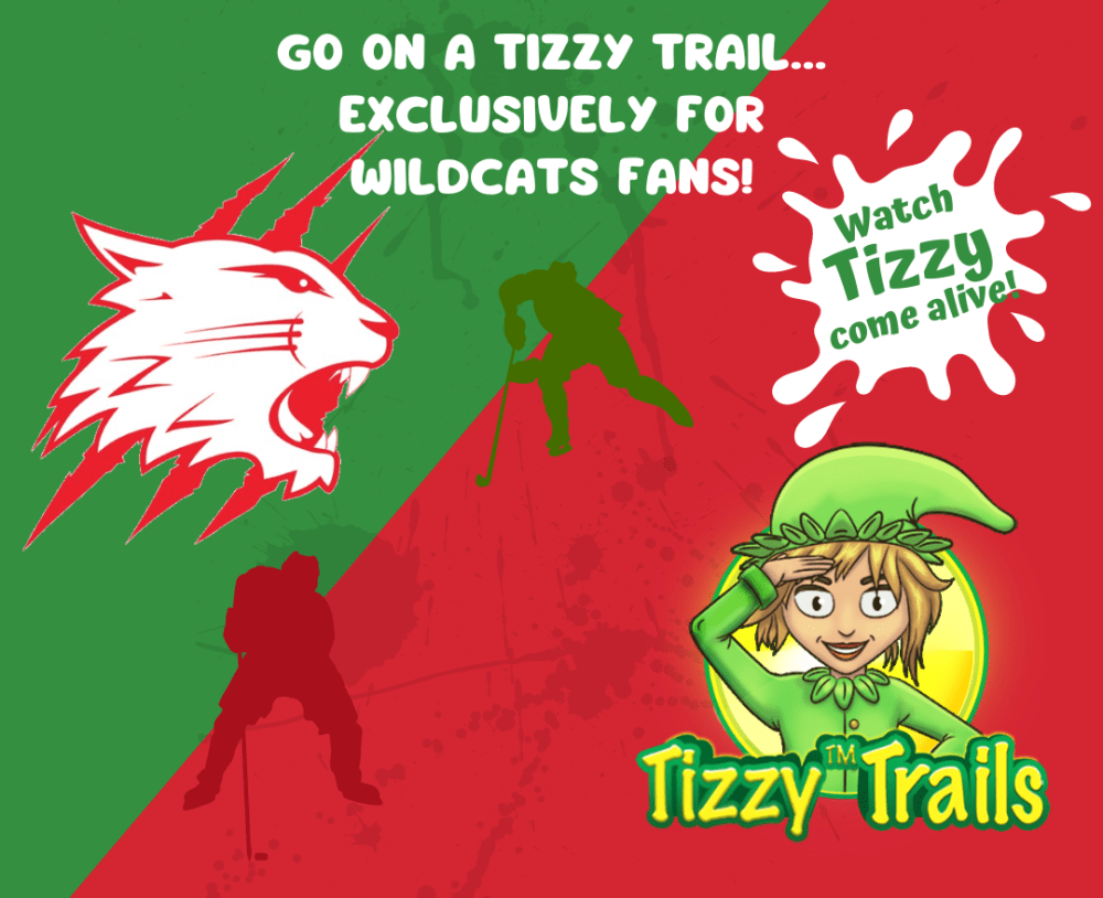 Wildcats partner with Tizzy the Elf