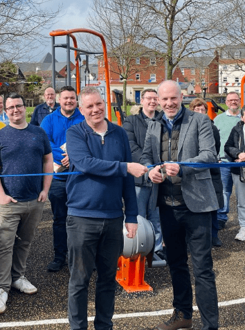 St Andrews Parish Council officially unveil new outdoor gym equipment