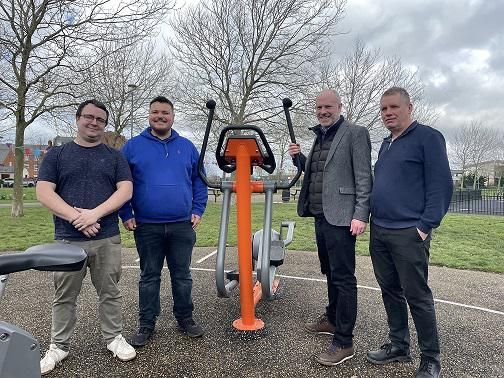 St Andrews Parish Council officially unveil new outdoor gym equipment